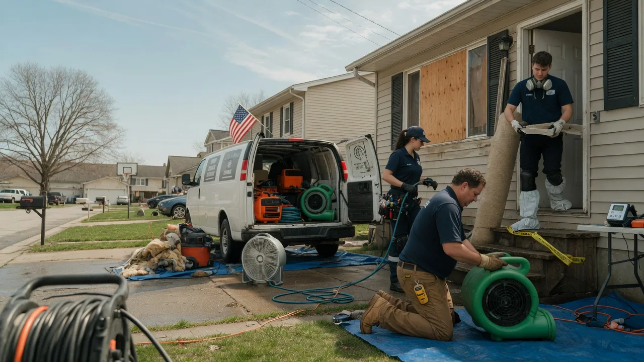Water Damage Restoration in Iron Station, NC near me